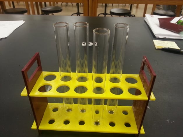 Flat Pack Test Tube Rack