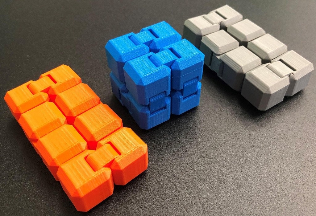 3D Printed Fidget Cube & Infinity Cube